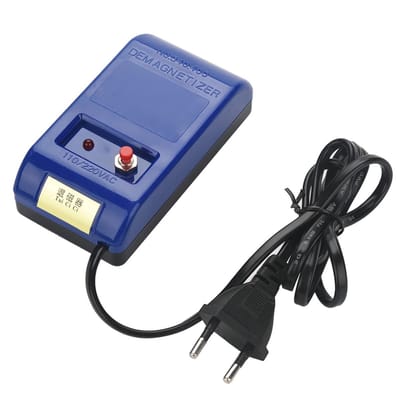 Dailygoods- Demagnetiser Professioneel - Demagnetiseringsgereedschap - Reparatiegereedschap - Lichtgewicht - Compact - EU-stekker 110/220V - Duurzaam kunststof - Horloge Demagnetiseur
