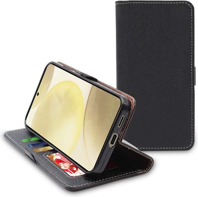 ebestStar - Hoes geschikt voor Samsung Galaxy S24, Wallet Etui, Book case hoesje, Zwart