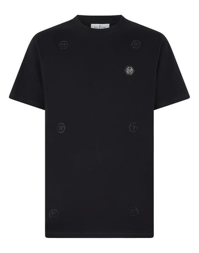 Round Neck T-Shirt Monogram Stones Monogram