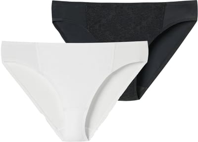 Schiesser Rioslip Air blickdichte Spitze