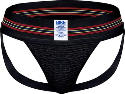 BIKE Original #10 Jockstrap Black - MAAT S - Heren Ondergoed - Jockstrap voor Man - Mannen Jock