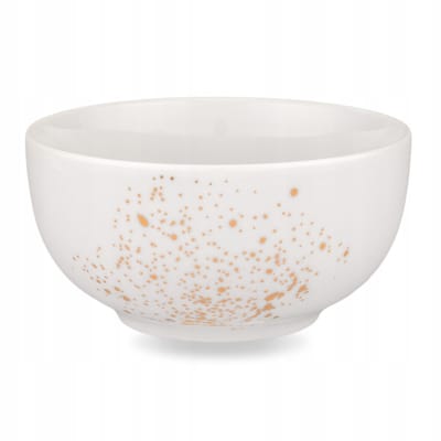 Elegante porseleinen Kom 500 ml met gouden accent
