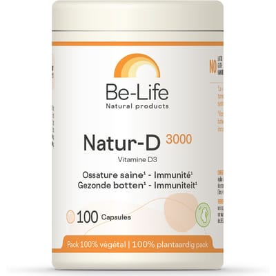 Be-Life Natur-D 3000 100 Capsules