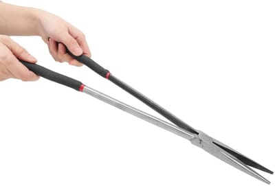 Langwerpige Tangen 400 Mm, Handige Puntige Tangen voor Precisiewerk in Smalle Ruimtes en Speciale Toepassingen, Ideaal voor Klussen en Reparaties