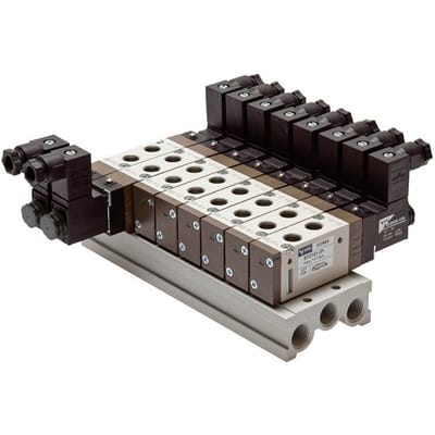 Manifold 14-Stations YPC SF2000 5/2 5/3-weg