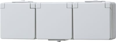 Jung WG600 Wandcontactdoos (WCD schakelmateriaal) - 623NW - E2U4P