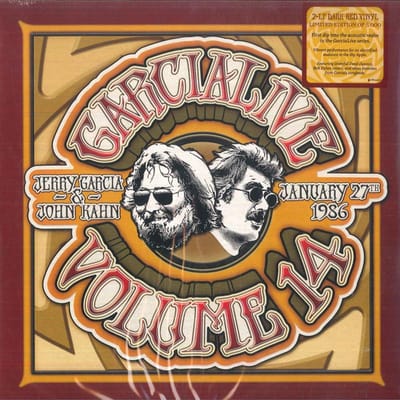 LP JERRY GARCIA & JOHN KAHN - GarciaLive Volume 14 (Opgenomen Live JGFRR1034 ATO Records 2023 US Blues white