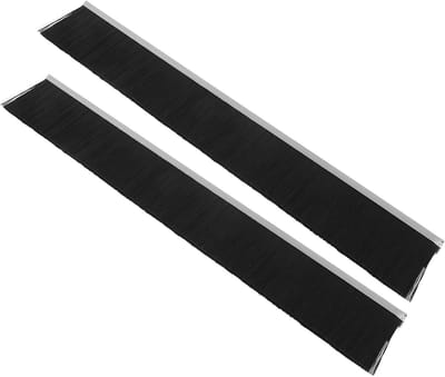 Brievenbus Borstels - Tochtstrips - Brievenbus Afdichting - Weerbestendig Nylon - 30cm Lengte - Zwart