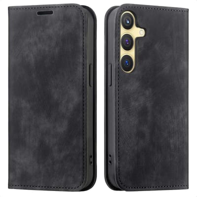 imoshion Hoesje - Geschikt voor Samsung Galaxy S24 / S25 - Slim Bookcase - Zwart