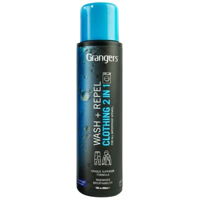 Grangers Wash + Repel Clothing 2 in 1 OWP - - Outdoor Kleding - Wasmiddel kleding - Onderhoudsmiddel kleding