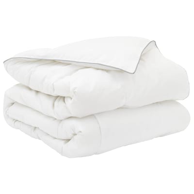 vidaXL - Deken - Set - 2 - st - 135 - x - 200 - cm - Alle - seizoenen - Bamboe - Wit