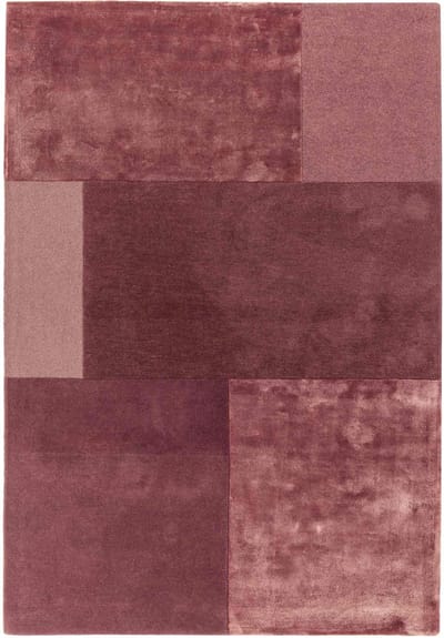 Easy Living - tate-tonal-textures-Rug-Pink Vloerkleed - 160x230  - Rechthoek - Laagpolig Tapijt - Modern - Roze