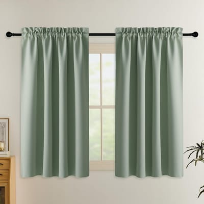 Dailygoods- Verduisteringsgordijnen 140B x 145H cm - Gordijnen Kant en Klaar - 2 Panelen - Geschikt voor Woonkamer/Kinderkamer - Handwasbaar - Roedezak