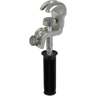 Universele aardklem D 20/25mm T 18mm met handvat - 774234