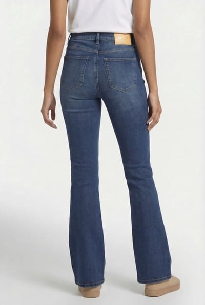 RAIZZED Sunrise Dark Blue Stone Maat: W23L32 | Flared Jeans Outlet | Dames | Blauw