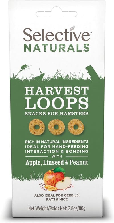 Supreme Selective Naturals Harvest Loops - Knaagdiersnack - 80 g
