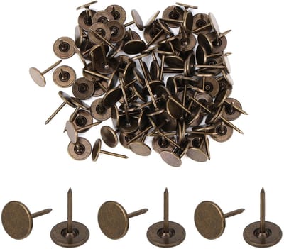 Platte pinnen 200st zware duimspijkers - dailygoods