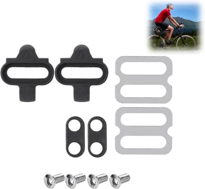 Bicycle Pedal Cleat - SPD Pedals - Bike Accessories Set - Bicycle SPD Toe Clips - Cleats Set voor Fietsen