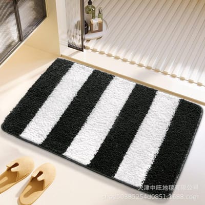 Cartoon Imitatie Kasjmier Vloermat Badkamer Absorberend Toiletdeur Entree Antislip Mat Slaapkamer Tapijt Deurmat Vloermat Huishoudelijk 40 * 60 thickened (imitation cashmere)