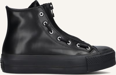 Converse Chuck Taylor All Star Lift Hi Sneakers - Dames - Zwart