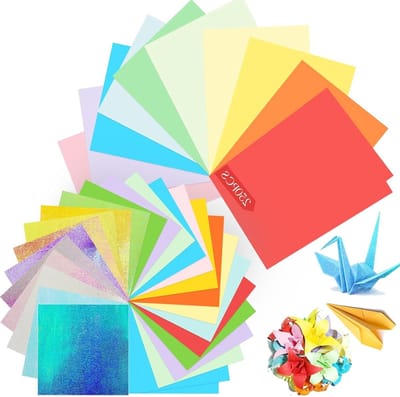 Origami papier set van 250 vellen voor creatieve knutselprojecten en kunstwerken