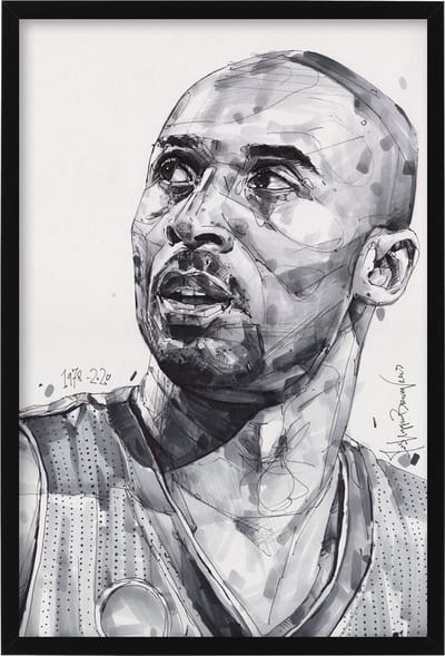 Kobe Bryant - canvas - 70 x 50 cm