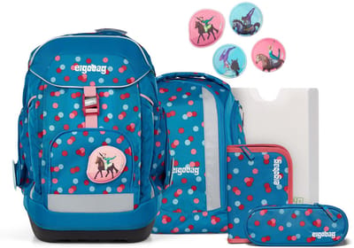 ergobag Schooltas Maxi-Set 6-delig VoltiBär Blauw