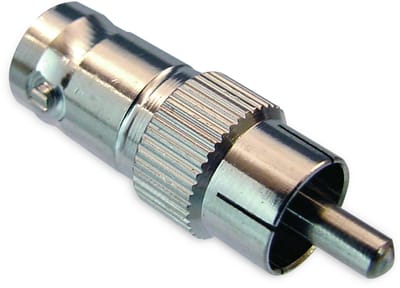 BNC (v) - Tulp RCA (m) adapter