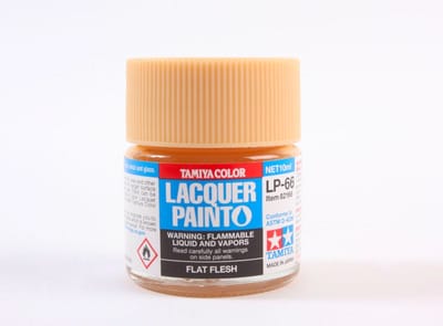 Tamiya Hobbyverf Enamel verf - LP-66 Flat Flesh - Matt - Lacquer Paint - Verf potje - 10 ml