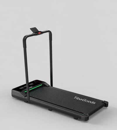 TibaGoods Loopband Inklapbaar - Hardloopband - 1-12 km/h instelbaar - 10% Hellingsfunctie - 12 Programma's - Sport - Hometrainer - Elektrisch - Walking pad - Voor Thuis