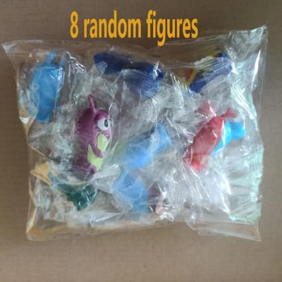 24 stuks Slugterra Slak Magisch Beest Monster Kawaii Schattig Anime Karakter Model Serie Speelgoed Cadeau Kinderen Volwassene Cartoon Elf Anime Speelgoed gray