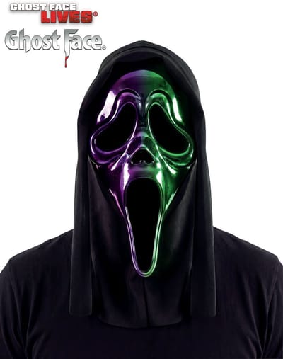 Ghost Face® Scream Ombre Chrome Masker