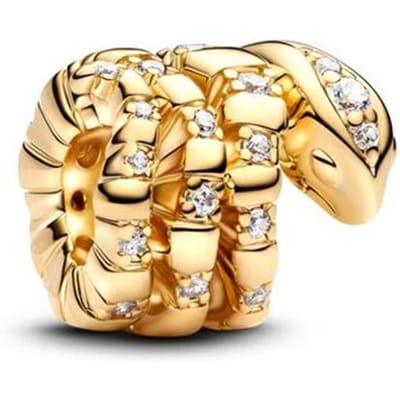 Nieuwe Sprankelende Gouden Poolster Liefdesbrief Oneindigheidsknoop Bloeiende Roos Clip Bedels Kralen Passend op Originele Armband Doe-het-zelf Sieraden Cadeaus beige