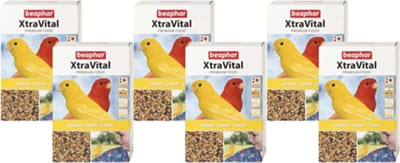 6x Beaphar XtraVital Kanarie - Vogelvoer - 500g