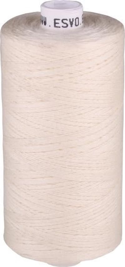 ESVO naaigaren - waterafstotend - 2 x 350 m - dikte 35 - ecru / wit