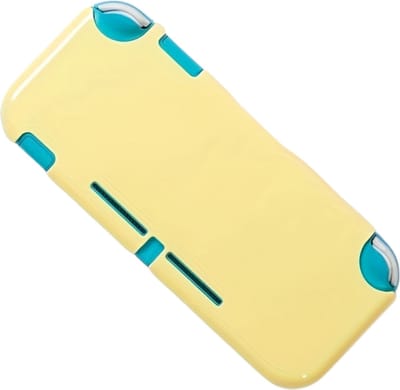 Livano Case Geschikt Voor Nintendo Switch - Hoes - Beschermhoes - Transparant - Accessoires - Geel