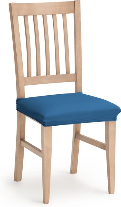 Belmarti® Stoelhoes Anza (geleverd per 2 stuks) voor eetkamerstoelen 40cm tot 50cm breed - Blauw