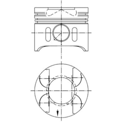 Zuiger KOLBENSCHMIDT 97409600