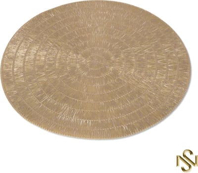 San Naila- Golden Burst- Placemats- Goud- 4-delig