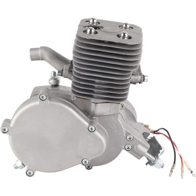 100CC 2-takt fietsmotor benzinemotor eencilinder verbrandingsmotor gray