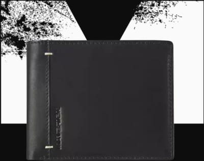 MAVERICK BILLFOLD COMPACT LEDER ZWART MAV-UC-001-0 URBAN CLASSIC