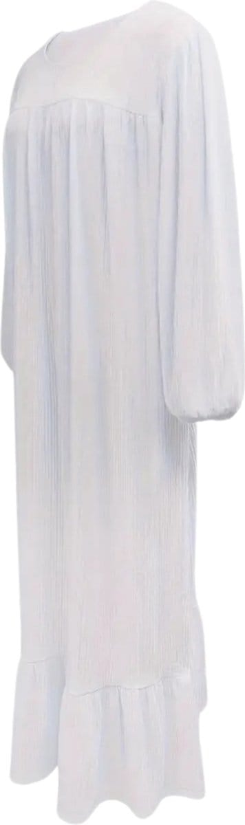 Bovista Islamitische Kleding - Djellaba Dames - Moslim Kleding - Arabisch Dames Kaftan - Alhamdulillah - Wit S