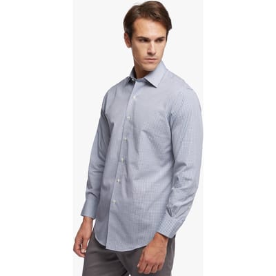 Brooks Brothers Regent Regular-fit Non-iron Dress Shirt, Oxford Stretch, Ain Maat: 38/33 | Zakelijke Overhemden Outlet | Heren | Grijs