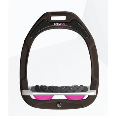 Ultra Grip Inclinatie Beugels Bruin/grijs/roze Flex-On Green Composite