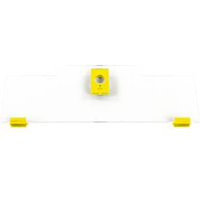 Schäfer Shop Pure Cover hoog voor Eurobox-serie Economy 600 x 400 met open voorkant, kunststof, geel