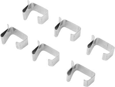 50 Stuks RVS Kerstlichtjes Haakjes - Weerbestendige Metalen Clips voor Buiten Kerstdecoratie (Groot)