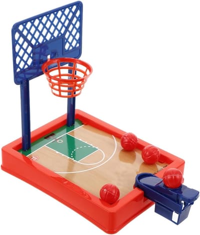 Mini-basketbalspel voor kantoor en school, interactief tafelspel voor teamwork en cognitieve ontwikkeling, inclusief ballen en accessoires