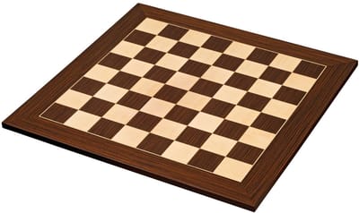 Philos schaakbord Helsinki 50 mm houten speelbord klassiek.
