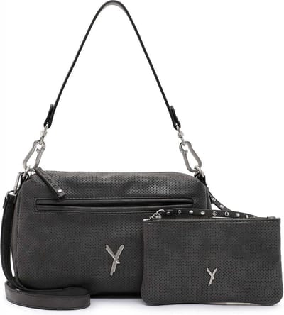 SURI FREY Schoudertas Handtas Laley Crossover Bag Darkgrey Donkergrijs