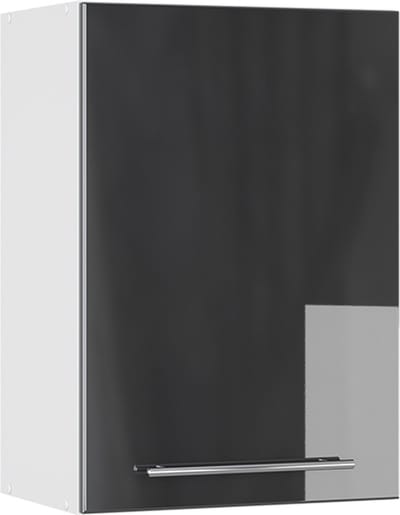 Vicco Fame-Line Badkamerkast – 50 x 72 cm Antraciet Hoogglans